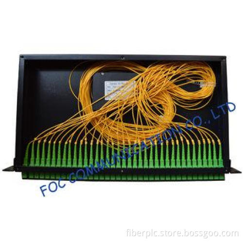 High Stability Fiber Optic Splitter 1 36 Rack Mount For L
